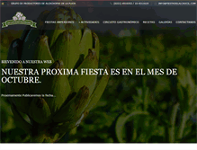 Tablet Screenshot of fiestadelalcaucil.com.ar